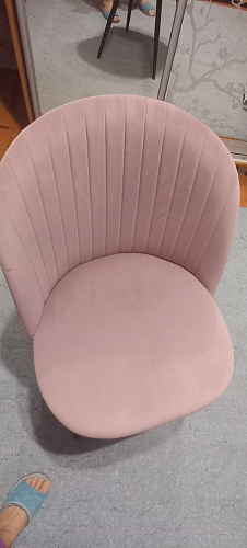 Стул на металлокаркасе Gabi 1 light purple / black фото покупателя 436