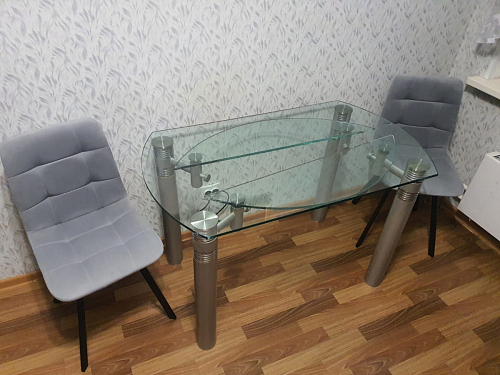 Комплект стульев Чилли 2 шт бежевый / черный фото покупателя 580