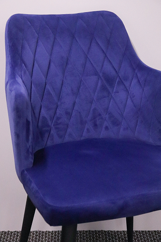 Стул на металлокаркасе Velen light purple из шоурума 6