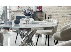 Стол Twist steel / white фото покупателя 2