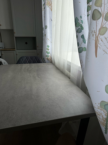 Деревянный стол Лота Лофт 140х80 дуб крафт табачный / черный матовый фото покупателя 125