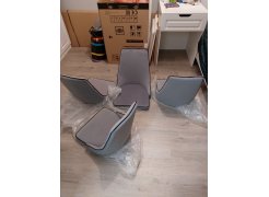 Стул на металлокаркасе Kora gray / black фото покупателя 465