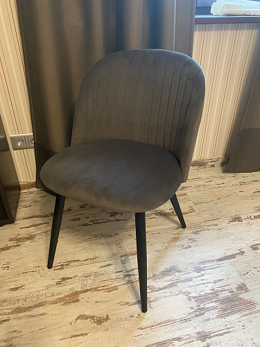 Стул на металлокаркасе Gabi 1 gray фото покупателя 33