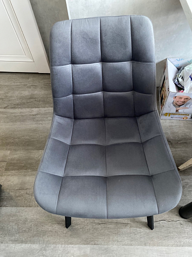 Стул на металлокаркасе Челси К крутящийся бирюзовый / черный фото покупателя 88