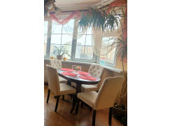 Стул Menson dark walnut / fabric cream фото покупателя 1