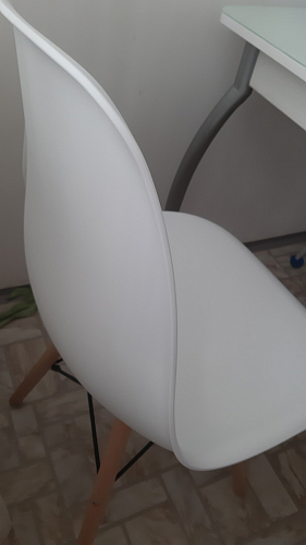 Пластиковый стул Eames PC-015 желтый фото покупателя 356