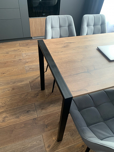 Стол Центавр бетон / графит фото покупателя 36