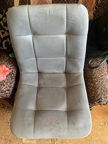 Стул на металлокаркасе Чилли горчичный / черный фото покупателя 1230