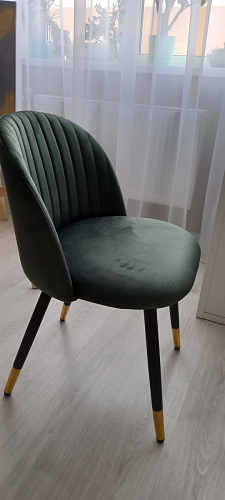 Стул на металлокаркасе Gabi-1 wine red / black фото покупателя 934