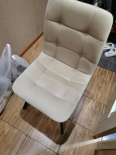 Комплект стульев Чилли 2 шт бежевый / черный фото покупателя 166