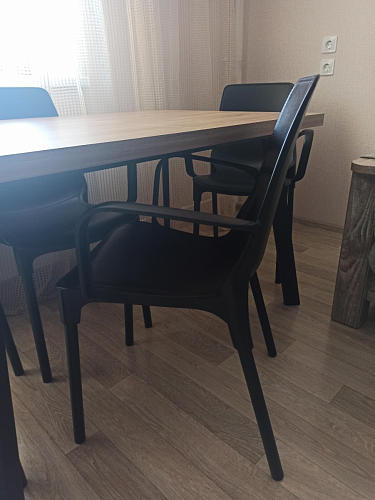 Кресло SHT-S76 черное / черное муар фото покупателя 3