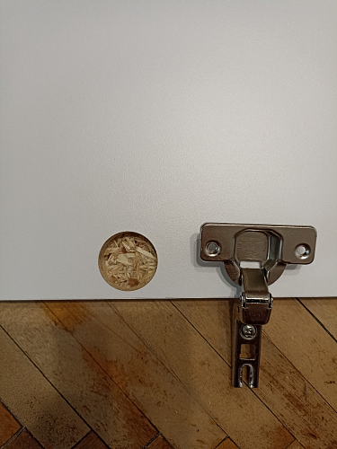 Письменный стол Лайт 03.243 дуб золотой (craft) / белый премиум фото покупателя 123