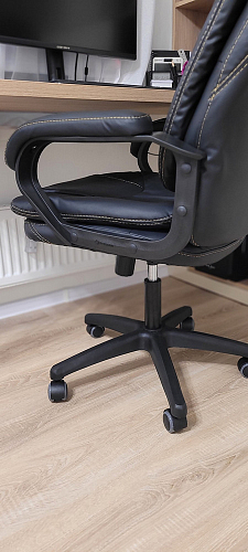 Компьютерное кресло Comfort Lux/Комфорт Люкс черный фото покупателя 48