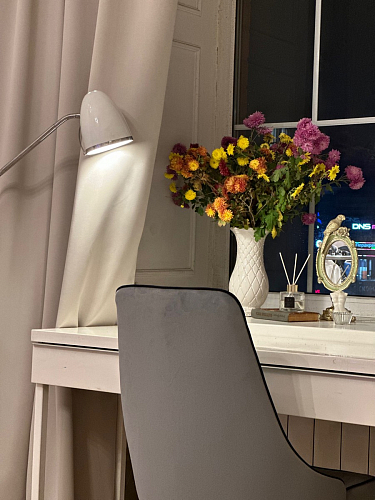 Стул на металлокаркасе Kora dark gray / black фото покупателя 286