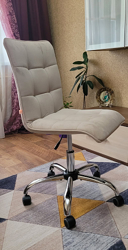 Компьютерное кресло Zero бежевый 7 фото покупателя 161