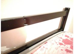 Односпальная кровать Фади 80х200 черная фото покупателя 1316