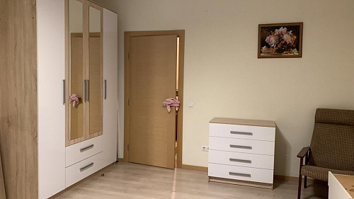 Шкаф четырехдверный Амальтея дуб сонома / белый глянец фото покупателя 3