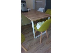 Стол Лота Лофт 140 25 мм юта / белый матовый фото покупателя 803