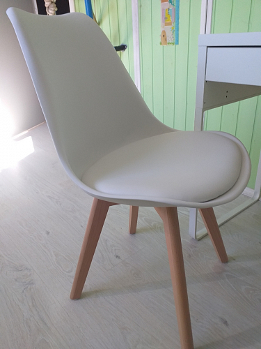 Деревянный стул Bonuss dark gray / black фото покупателя 118