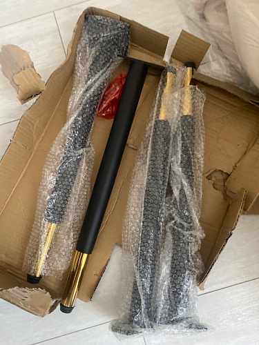 Стул на металлокаркасе Gabi gray / black фото покупателя 505