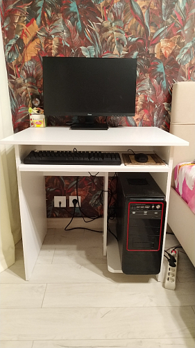 Компьютерный стол КСТ-21.1 венге фото покупателя 21