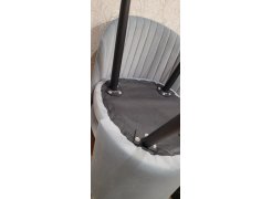 Стул на металлокаркасе Gabi gray / black фото покупателя 736