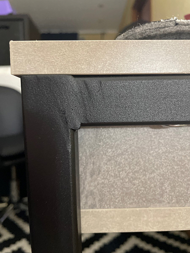 Письменный стол Леон Лофт черный матовый / дуб вотан фото покупателя 32