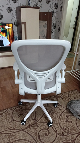 Компьютерное кресло Konfi light gray / white фото покупателя 163