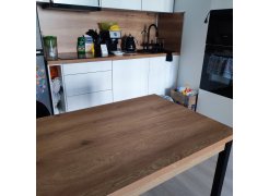 Стол Оригон сонома / черный матовый фото покупателя 9