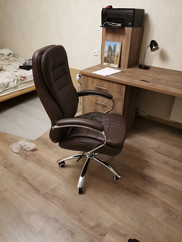 Компьютерное кресло Tomar коричневое фото покупателя 99