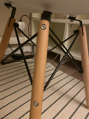 Пластиковый стул Eames PC-015 желтый фото покупателя 95