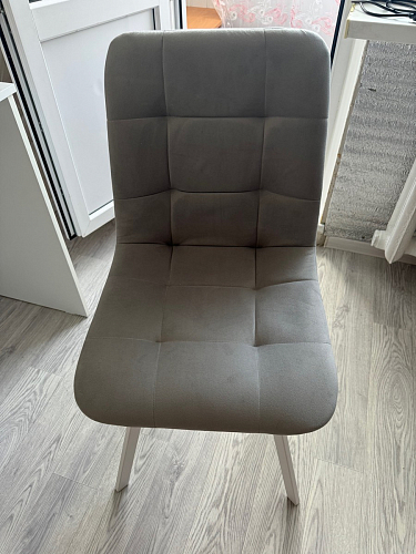 Комплект стульев Чилли 4 шт темно-серый / черный фото покупателя 351