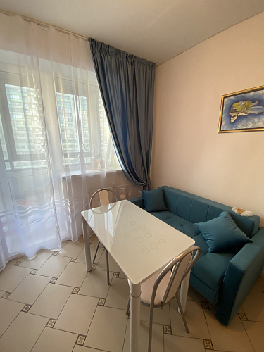 Диван Малютка экокожа черная / белая фото покупателя 3