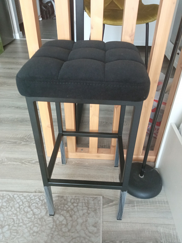 Барный стул Лофт катания лаванда / белый матовый фото покупателя 199