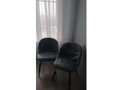 Стул на металлокаркасе Gabi 1 gray / black фото покупателя 832