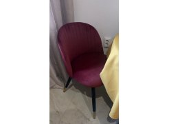 Стул на металлокаркасе Gabi blue / black фото покупателя 408