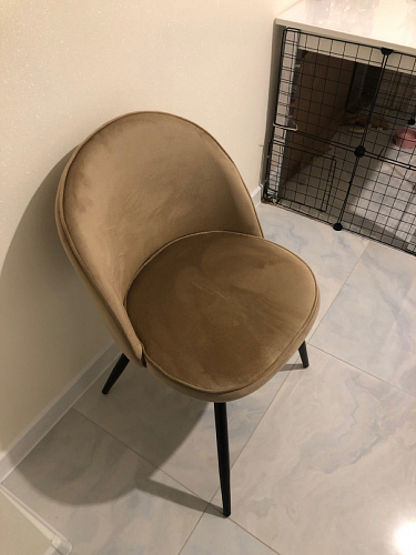 Стул на металлокаркасе Dodo blue фото покупателя 23