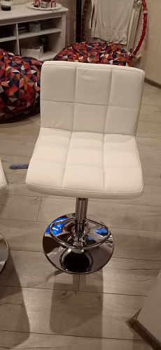 Барный стул Paskal белый фото покупателя 1