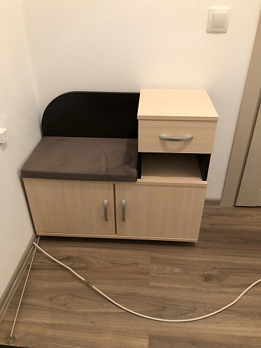 Обувница Аврора дуб млечный / венге фото покупателя 156