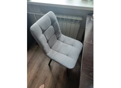 Стул на металлокаркасе Чилли горчичный / белый фото покупателя 382