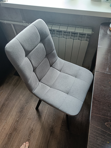 Комплект стульев Чилли 2 шт бежевый / черный фото покупателя 382