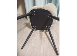 Стул на металлокаркасе Gabi 1 light purple / black фото покупателя 314