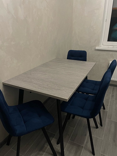 Стул Чилли 2 темно-серый  / черный фото покупателя 1120