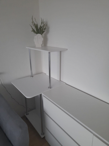 Компьютерный стол КСТ-12 белый фото покупателя 44