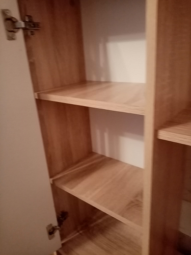 Компьютерный стол КСТ-16 левый дуб сонома / белый фото покупателя 67