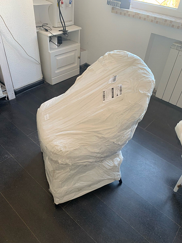 Стул на металлокаркасе Dodo blue фото покупателя 86