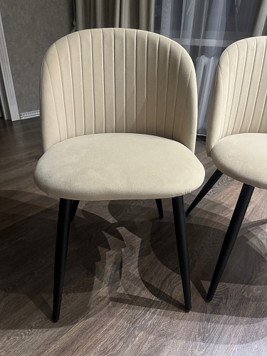 Стул на металлокаркасе Gabi latte / gold / black фото покупателя 578