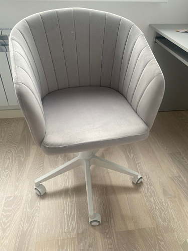 Компьютерное кресло Тибо confetti chocolate / белый фото покупателя 135