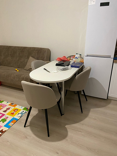 Стул на металлокаркасе Gabi gray / black фото покупателя 658