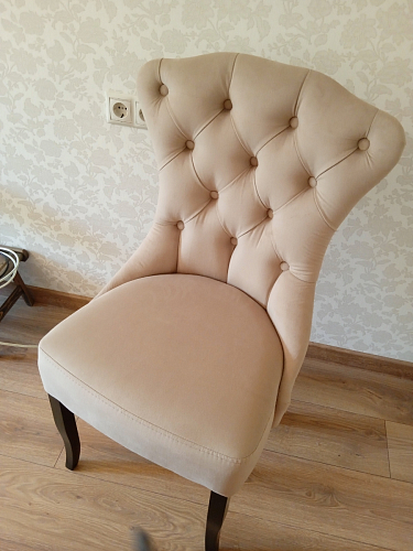 Деревянный стул Милано 1 бежевый / белый фото покупателя 54